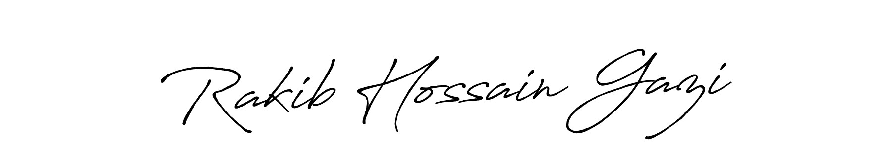 if you are searching for the best signature style for your name Rakib Hossain Gazi. so please give up your signature search. here we have designed multiple signature styles  using Antro_Vectra_Bolder. Rakib Hossain Gazi signature style 7 images and pictures png
