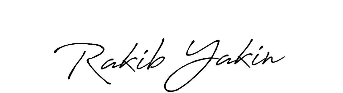 It looks lik you need a new signature style for name Rakib Yakin. Design unique handwritten (Antro_Vectra_Bolder) signature with our free signature maker in just a few clicks. Rakib Yakin signature style 7 images and pictures png