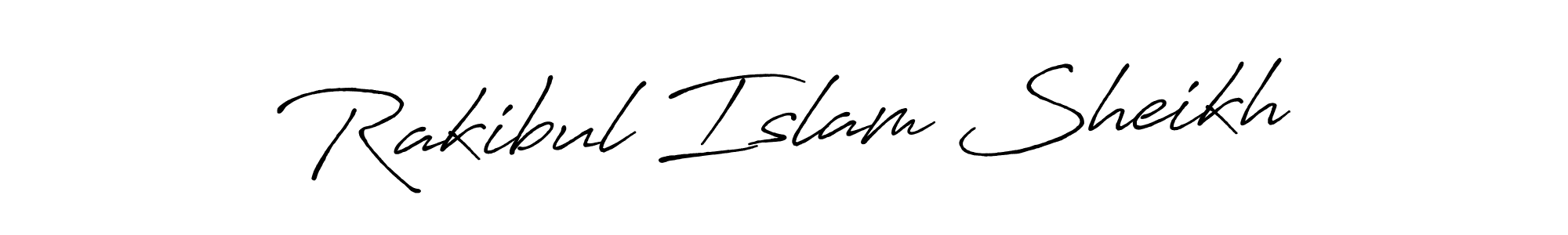 Make a beautiful signature design for name Rakibul Islam Sheikh. Use this online signature maker to create a handwritten signature for free. Rakibul Islam Sheikh signature style 7 images and pictures png