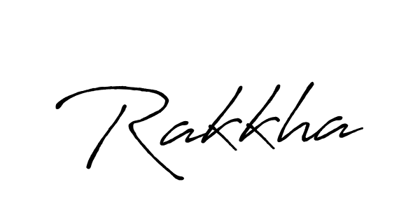How to make Rakkha name signature. Use Antro_Vectra_Bolder style for creating short signs online. This is the latest handwritten sign. Rakkha signature style 7 images and pictures png