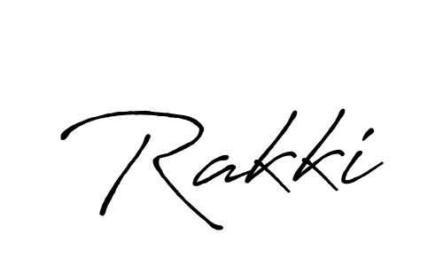 It looks lik you need a new signature style for name Rakki. Design unique handwritten (Antro_Vectra_Bolder) signature with our free signature maker in just a few clicks. Rakki signature style 7 images and pictures png