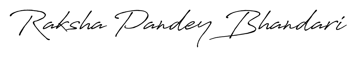 Express your personality with a custom Raksha Pandey Bhandari signature crafted with Antro_Vectra_Bolder typography. Free transparent PNG download available. Raksha Pandey Bhandari signature style 7 images and pictures png