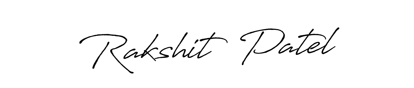 Here are the top 10 professional signature styles for the name Rakshit  Patel. These are the best autograph styles you can use for your name. Rakshit  Patel signature style 7 images and pictures png
