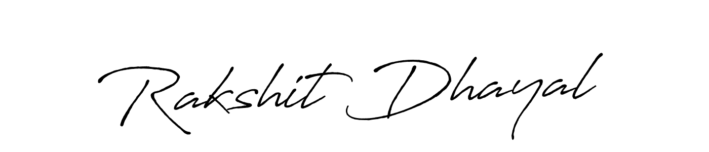 Antro_Vectra_Bolder is a professional signature style that is perfect for those who want to add a touch of class to their signature. It is also a great choice for those who want to make their signature more unique. Get Rakshit Dhayal name to fancy signature for free. Rakshit Dhayal signature style 7 images and pictures png