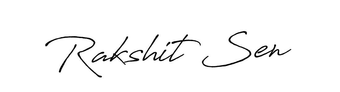 Also You can easily find your signature by using the search form. We will create Rakshit Sen name handwritten signature images for you free of cost using Antro_Vectra_Bolder sign style. Rakshit Sen signature style 7 images and pictures png