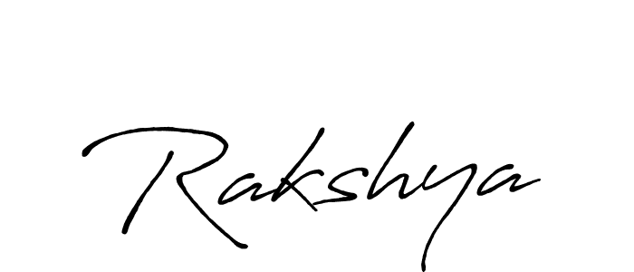 Rakshya stylish signature style. Best Handwritten Sign (Antro_Vectra_Bolder) for my name. Handwritten Signature Collection Ideas for my name Rakshya. Rakshya signature style 7 images and pictures png