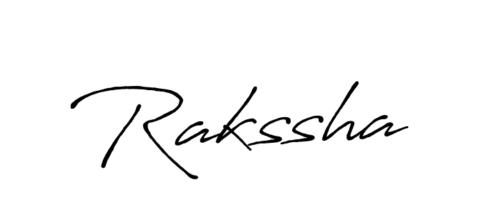 Similarly Antro_Vectra_Bolder is the best handwritten signature design. Signature creator online .You can use it as an online autograph creator for name Rakssha. Rakssha signature style 7 images and pictures png