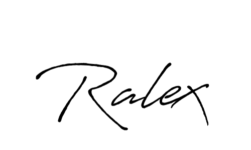 Also You can easily find your signature by using the search form. We will create Ralex name handwritten signature images for you free of cost using Antro_Vectra_Bolder sign style. Ralex signature style 7 images and pictures png