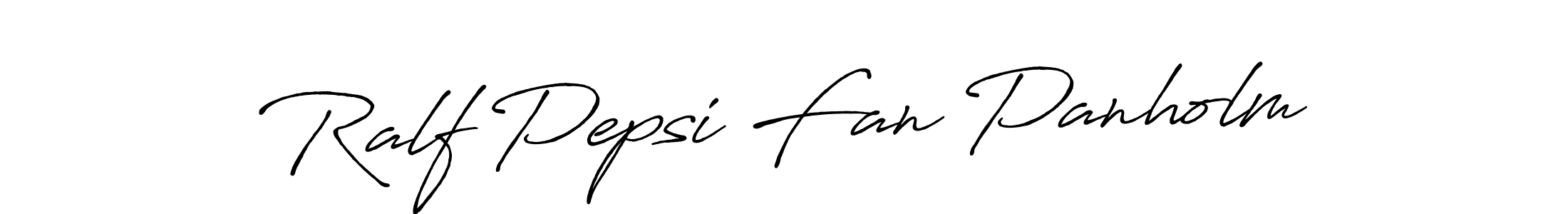 Similarly Antro_Vectra_Bolder is the best handwritten signature design. Signature creator online .You can use it as an online autograph creator for name Ralf Pepsi Fan Panholm. Ralf Pepsi Fan Panholm signature style 7 images and pictures png