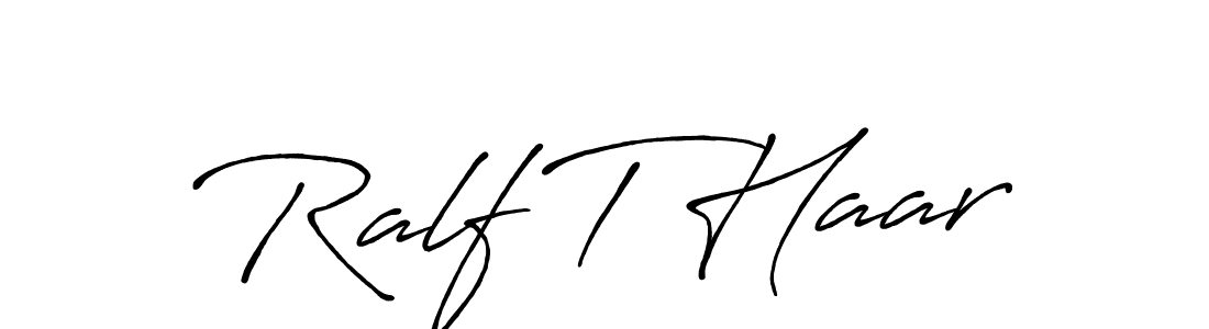 How to make Ralf T Haar signature? Antro_Vectra_Bolder is a professional autograph style. Create handwritten signature for Ralf T Haar name. Ralf T Haar signature style 7 images and pictures png