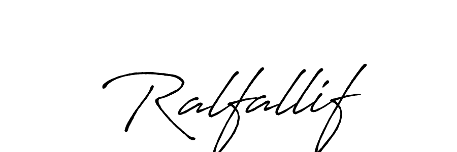 Make a beautiful signature design for name Ralfallif. With this signature (Antro_Vectra_Bolder) style, you can create a handwritten signature for free. Ralfallif signature style 7 images and pictures png
