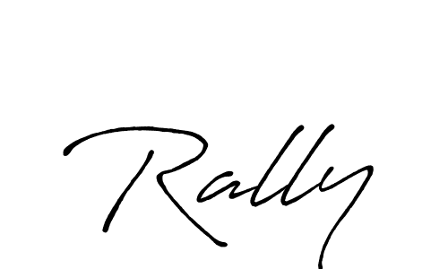 It looks lik you need a new signature style for name Rally. Design unique handwritten (Antro_Vectra_Bolder) signature with our free signature maker in just a few clicks. Rally signature style 7 images and pictures png