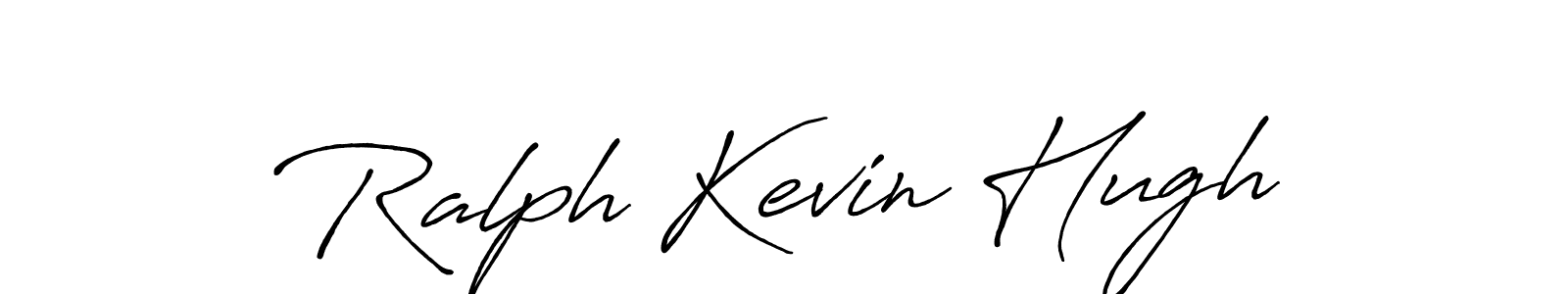 Also we have Ralph Kevin Hugh name is the best signature style. Create professional handwritten signature collection using Antro_Vectra_Bolder autograph style. Ralph Kevin Hugh signature style 7 images and pictures png