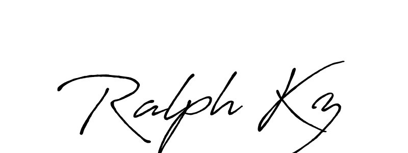 The best way (Antro_Vectra_Bolder) to make a short signature is to pick only two or three words in your name. The name Ralph Kz include a total of six letters. For converting this name. Ralph Kz signature style 7 images and pictures png