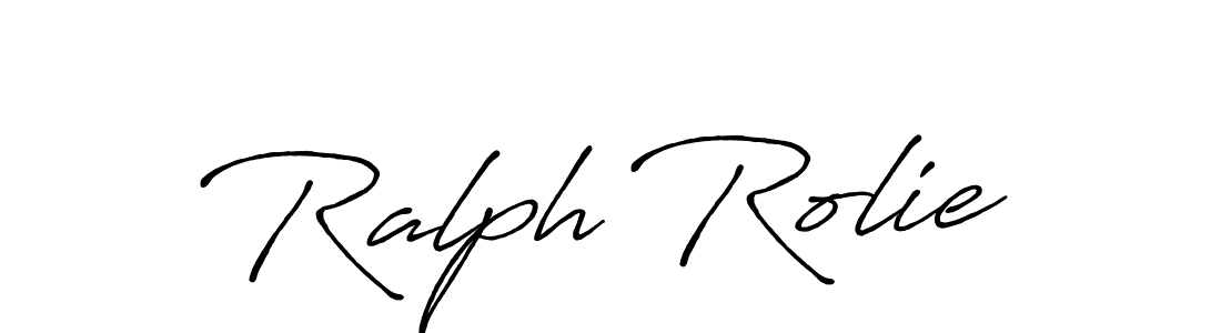 The best way (Antro_Vectra_Bolder) to make a short signature is to pick only two or three words in your name. The name Ralph Rolie include a total of six letters. For converting this name. Ralph Rolie signature style 7 images and pictures png