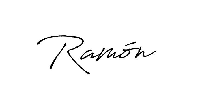 Best and Professional Signature Style for Ramón . Antro_Vectra_Bolder Best Signature Style Collection. Ramón  signature style 7 images and pictures png