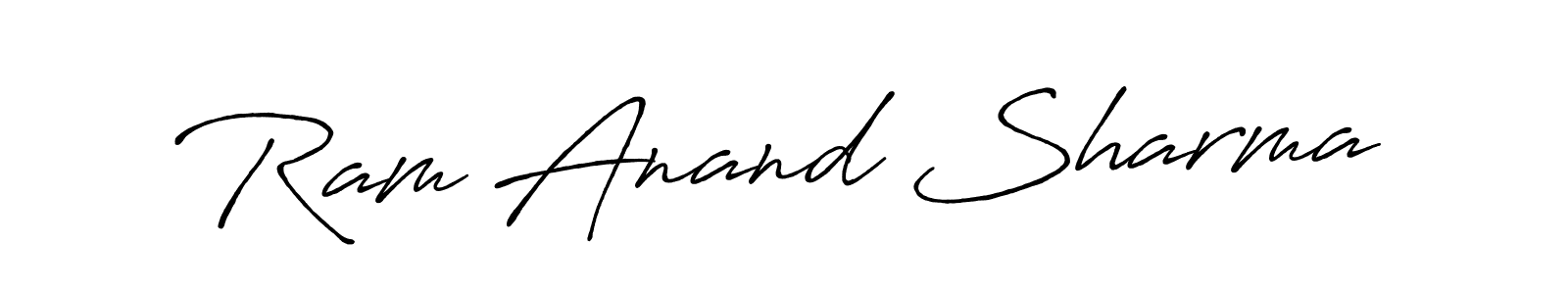 See photos of Ram Anand Sharma official signature by Spectra . Check more albums & portfolios. Read reviews & check more about Antro_Vectra_Bolder font. Ram Anand Sharma signature style 7 images and pictures png