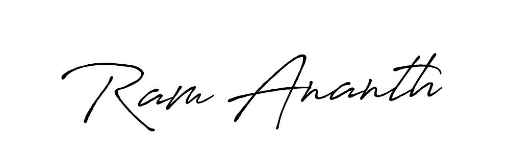 How to Draw Ram Ananth signature style? Antro_Vectra_Bolder is a latest design signature styles for name Ram Ananth. Ram Ananth signature style 7 images and pictures png