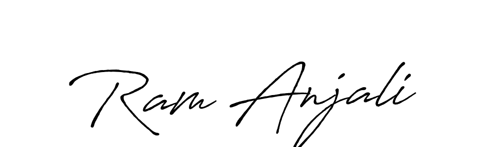 Make a beautiful signature design for name Ram Anjali. Use this online signature maker to create a handwritten signature for free. Ram Anjali signature style 7 images and pictures png