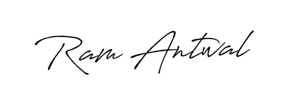 Ram Antwal stylish signature style. Best Handwritten Sign (Antro_Vectra_Bolder) for my name. Handwritten Signature Collection Ideas for my name Ram Antwal. Ram Antwal signature style 7 images and pictures png