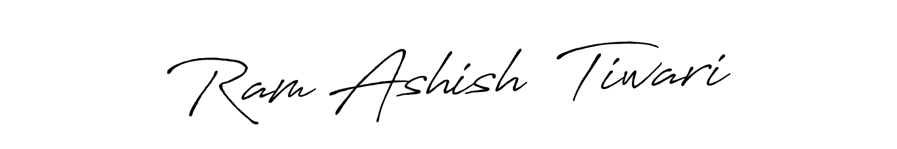 Design your own signature with our free online signature maker. With this signature software, you can create a handwritten (Antro_Vectra_Bolder) signature for name Ram Ashish  Tiwari. Ram Ashish  Tiwari signature style 7 images and pictures png