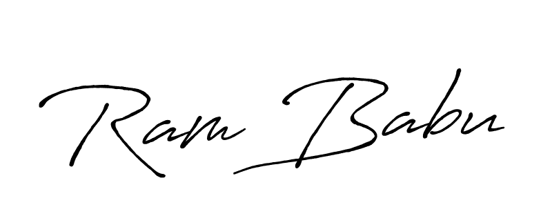 Once you've used our free online signature maker to create your best signature Antro_Vectra_Bolder style, it's time to enjoy all of the benefits that Ram Babu name signing documents. Ram Babu signature style 7 images and pictures png