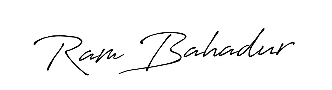 if you are searching for the best signature style for your name Ram Bahadur. so please give up your signature search. here we have designed multiple signature styles  using Antro_Vectra_Bolder. Ram Bahadur signature style 7 images and pictures png