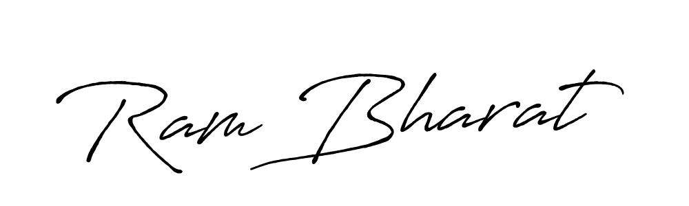 Create a beautiful signature design for name Ram Bharat. With this signature (Antro_Vectra_Bolder) fonts, you can make a handwritten signature for free. Ram Bharat signature style 7 images and pictures png