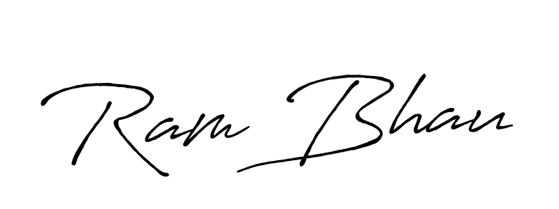 You can use this online signature creator to create a handwritten signature for the name Ram Bhau. This is the best online autograph maker. Ram Bhau signature style 7 images and pictures png