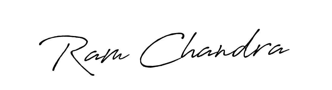 Use a signature maker to create a handwritten signature online. With this signature software, you can design (Antro_Vectra_Bolder) your own signature for name Ram Chandra. Ram Chandra signature style 7 images and pictures png