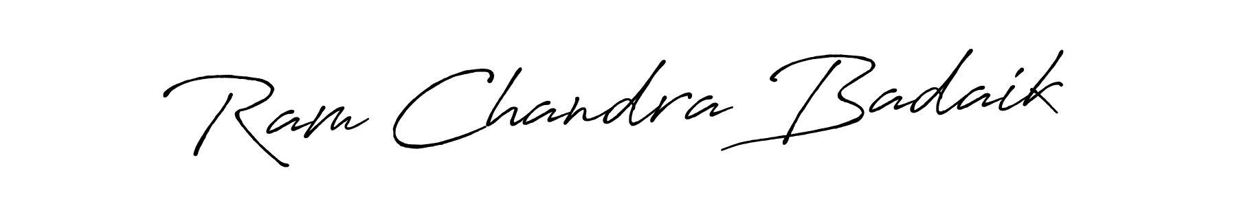 It looks lik you need a new signature style for name Ram Chandra Badaik. Design unique handwritten (Antro_Vectra_Bolder) signature with our free signature maker in just a few clicks. Ram Chandra Badaik signature style 7 images and pictures png