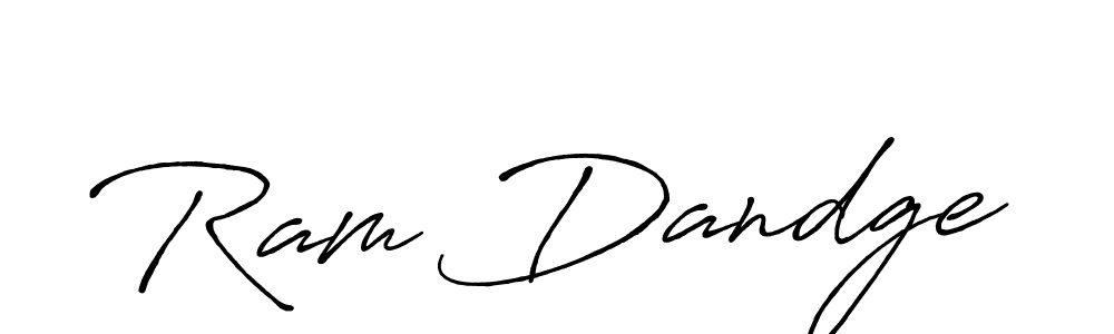 Once you've used our free online signature maker to create your best signature Antro_Vectra_Bolder style, it's time to enjoy all of the benefits that Ram Dandge name signing documents. Ram Dandge signature style 7 images and pictures png