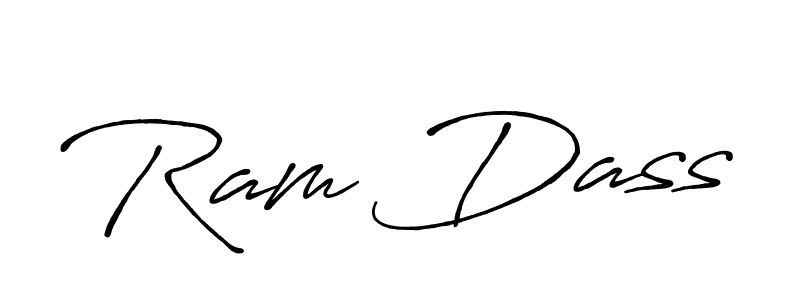 Use a signature maker to create a handwritten signature online. With this signature software, you can design (Antro_Vectra_Bolder) your own signature for name Ram Dass. Ram Dass signature style 7 images and pictures png