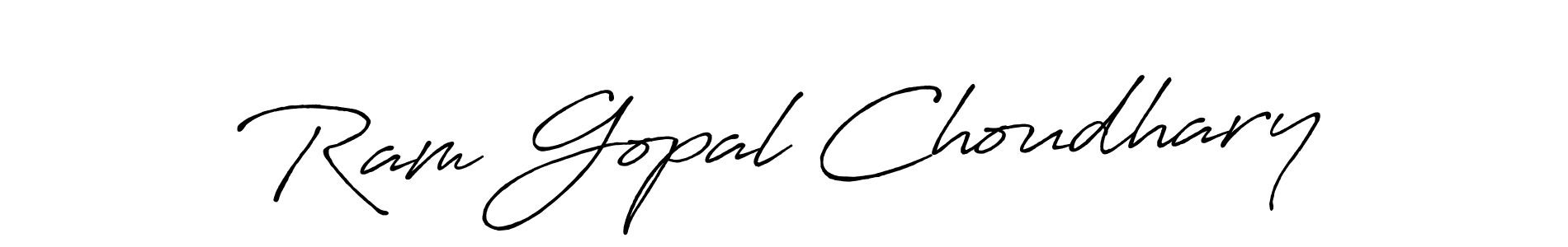 Similarly Antro_Vectra_Bolder is the best handwritten signature design. Signature creator online .You can use it as an online autograph creator for name Ram Gopal Choudhary. Ram Gopal Choudhary signature style 7 images and pictures png
