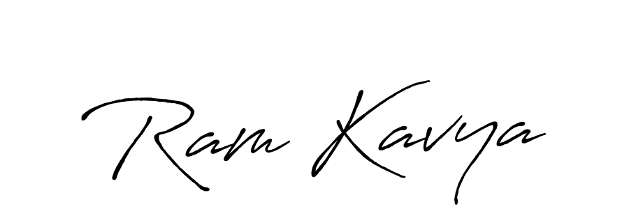 See photos of Ram Kavya official signature by Spectra . Check more albums & portfolios. Read reviews & check more about Antro_Vectra_Bolder font. Ram Kavya signature style 7 images and pictures png