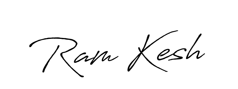 if you are searching for the best signature style for your name Ram Kesh. so please give up your signature search. here we have designed multiple signature styles  using Antro_Vectra_Bolder. Ram Kesh signature style 7 images and pictures png