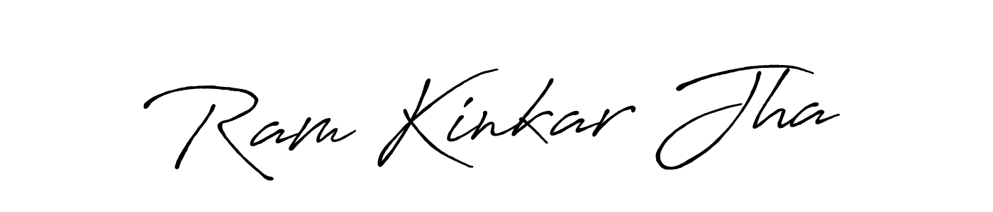Ram Kinkar Jha stylish signature style. Best Handwritten Sign (Antro_Vectra_Bolder) for my name. Handwritten Signature Collection Ideas for my name Ram Kinkar Jha. Ram Kinkar Jha signature style 7 images and pictures png