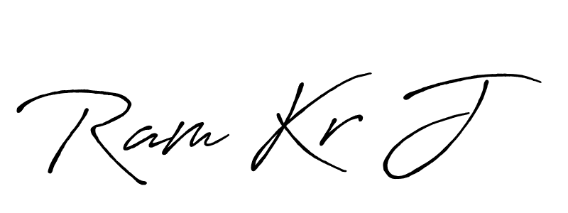 Make a beautiful signature design for name Ram Kr J. Use this online signature maker to create a handwritten signature for free. Ram Kr J signature style 7 images and pictures png