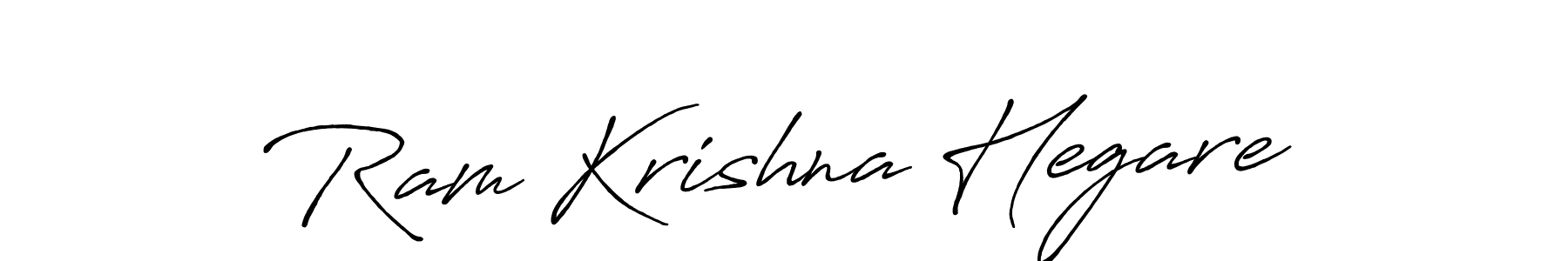 It looks lik you need a new signature style for name Ram Krishna Hegare. Design unique handwritten (Antro_Vectra_Bolder) signature with our free signature maker in just a few clicks. Ram Krishna Hegare signature style 7 images and pictures png