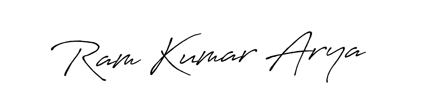 The best way (Antro_Vectra_Bolder) to make a short signature is to pick only two or three words in your name. The name Ram Kumar Arya include a total of six letters. For converting this name. Ram Kumar Arya signature style 7 images and pictures png