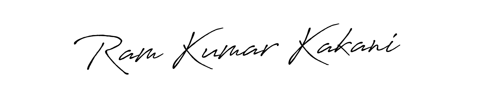 Design your own signature with our free online signature maker. With this signature software, you can create a handwritten (Antro_Vectra_Bolder) signature for name Ram Kumar Kakani. Ram Kumar Kakani signature style 7 images and pictures png