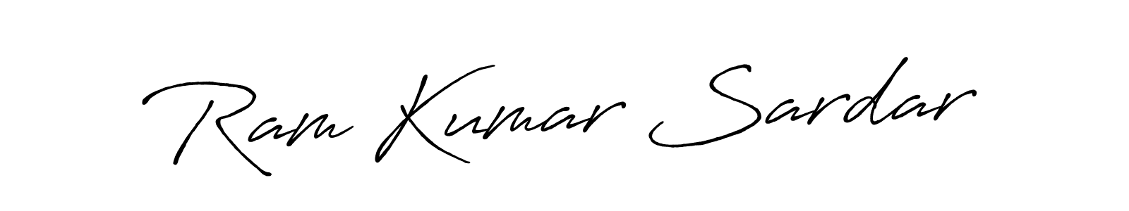 Also You can easily find your signature by using the search form. We will create Ram Kumar Sardar name handwritten signature images for you free of cost using Antro_Vectra_Bolder sign style. Ram Kumar Sardar signature style 7 images and pictures png