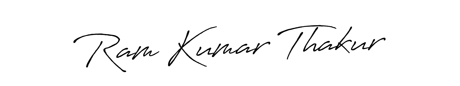 Ram Kumar Thakur stylish signature style. Best Handwritten Sign (Antro_Vectra_Bolder) for my name. Handwritten Signature Collection Ideas for my name Ram Kumar Thakur. Ram Kumar Thakur signature style 7 images and pictures png