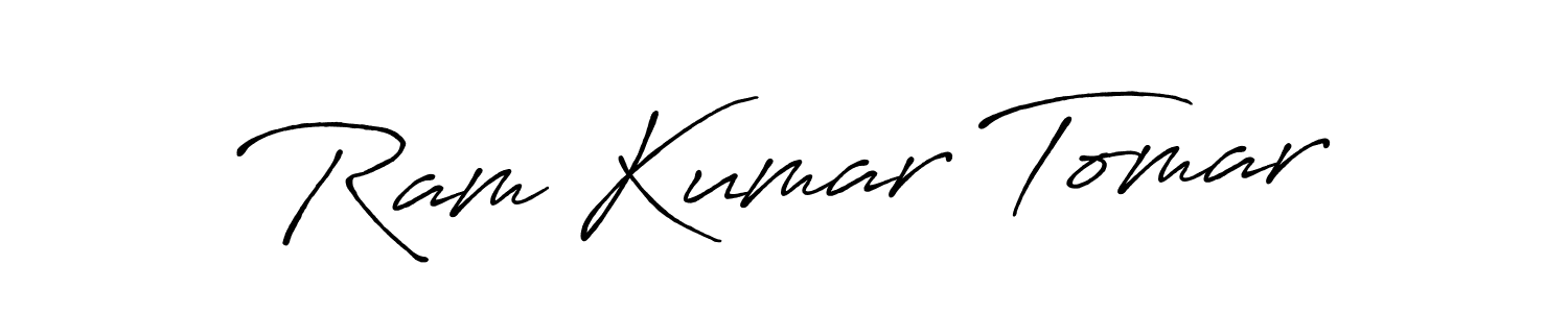 You can use this online signature creator to create a handwritten signature for the name Ram Kumar Tomar. This is the best online autograph maker. Ram Kumar Tomar signature style 7 images and pictures png