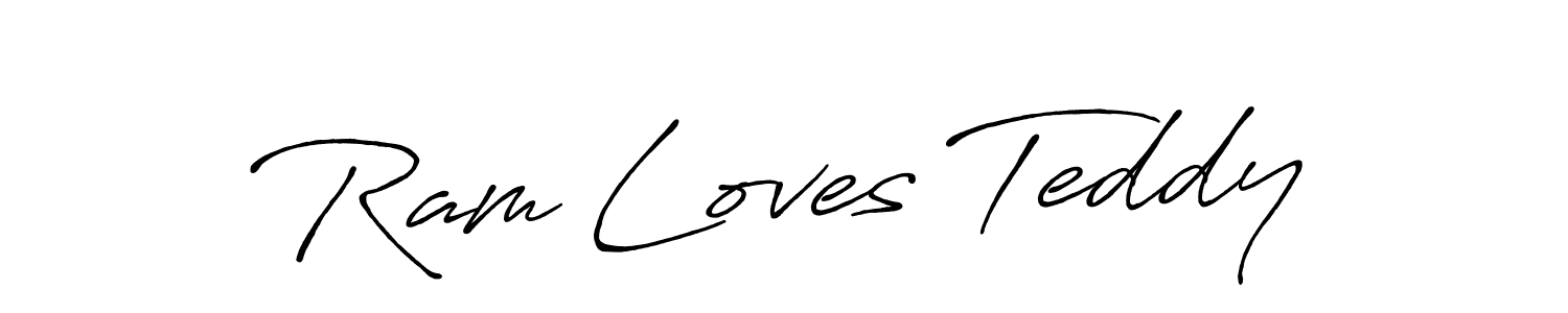 Make a beautiful signature design for name Ram Loves Teddy. Use this online signature maker to create a handwritten signature for free. Ram Loves Teddy signature style 7 images and pictures png
