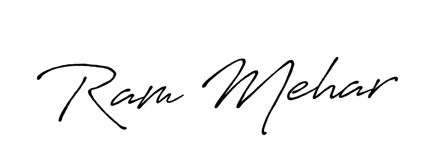 You can use this online signature creator to create a handwritten signature for the name Ram Mehar. This is the best online autograph maker. Ram Mehar signature style 7 images and pictures png
