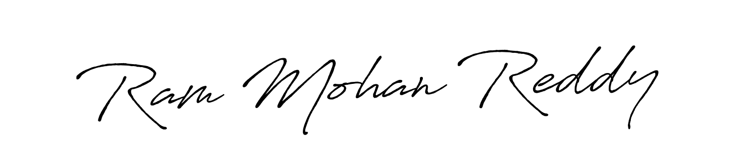 Also we have Ram Mohan Reddy name is the best signature style. Create professional handwritten signature collection using Antro_Vectra_Bolder autograph style. Ram Mohan Reddy signature style 7 images and pictures png