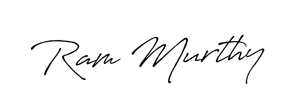 Antro_Vectra_Bolder is a professional signature style that is perfect for those who want to add a touch of class to their signature. It is also a great choice for those who want to make their signature more unique. Get Ram Murthy name to fancy signature for free. Ram Murthy signature style 7 images and pictures png