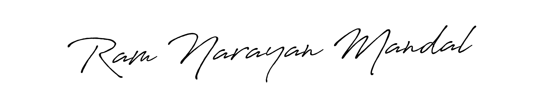 if you are searching for the best signature style for your name Ram Narayan Mandal. so please give up your signature search. here we have designed multiple signature styles  using Antro_Vectra_Bolder. Ram Narayan Mandal signature style 7 images and pictures png