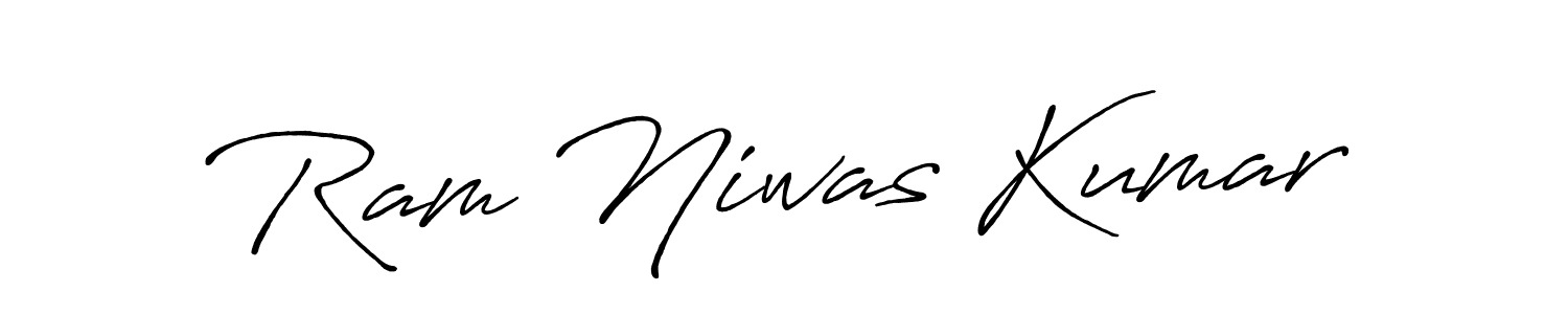 You should practise on your own different ways (Antro_Vectra_Bolder) to write your name (Ram Niwas Kumar) in signature. don't let someone else do it for you. Ram Niwas Kumar signature style 7 images and pictures png